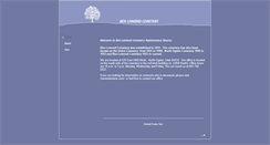 Desktop Screenshot of benlomondcemetery.com
